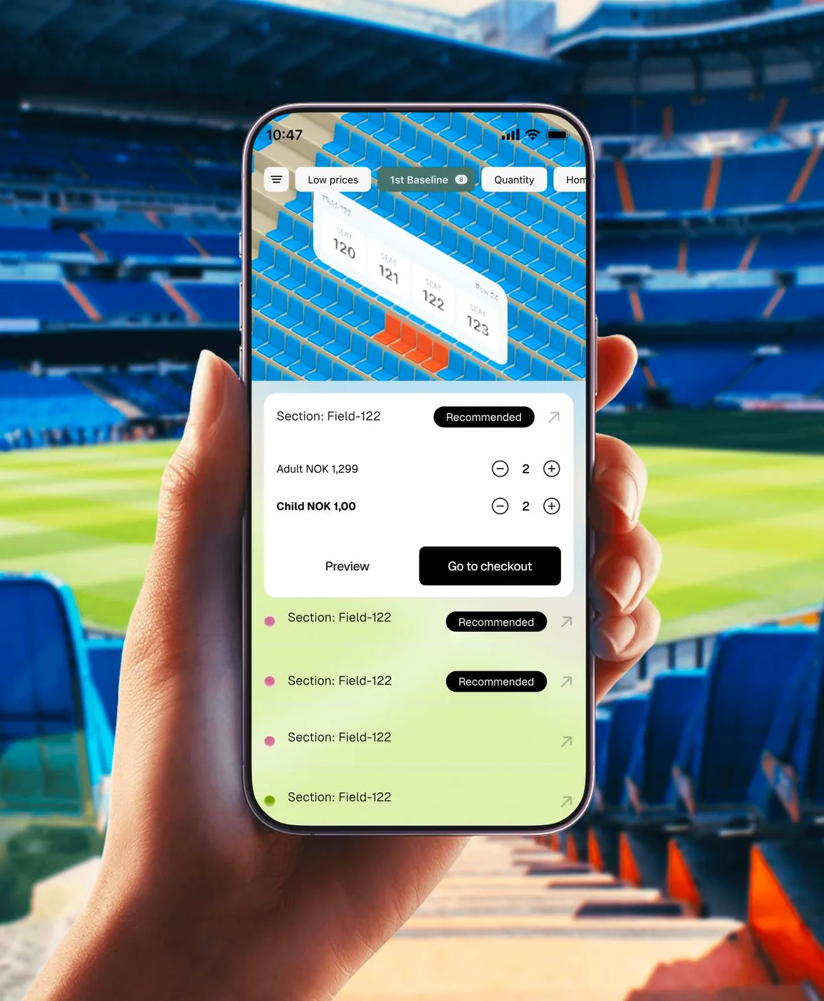 TicketCo project preview