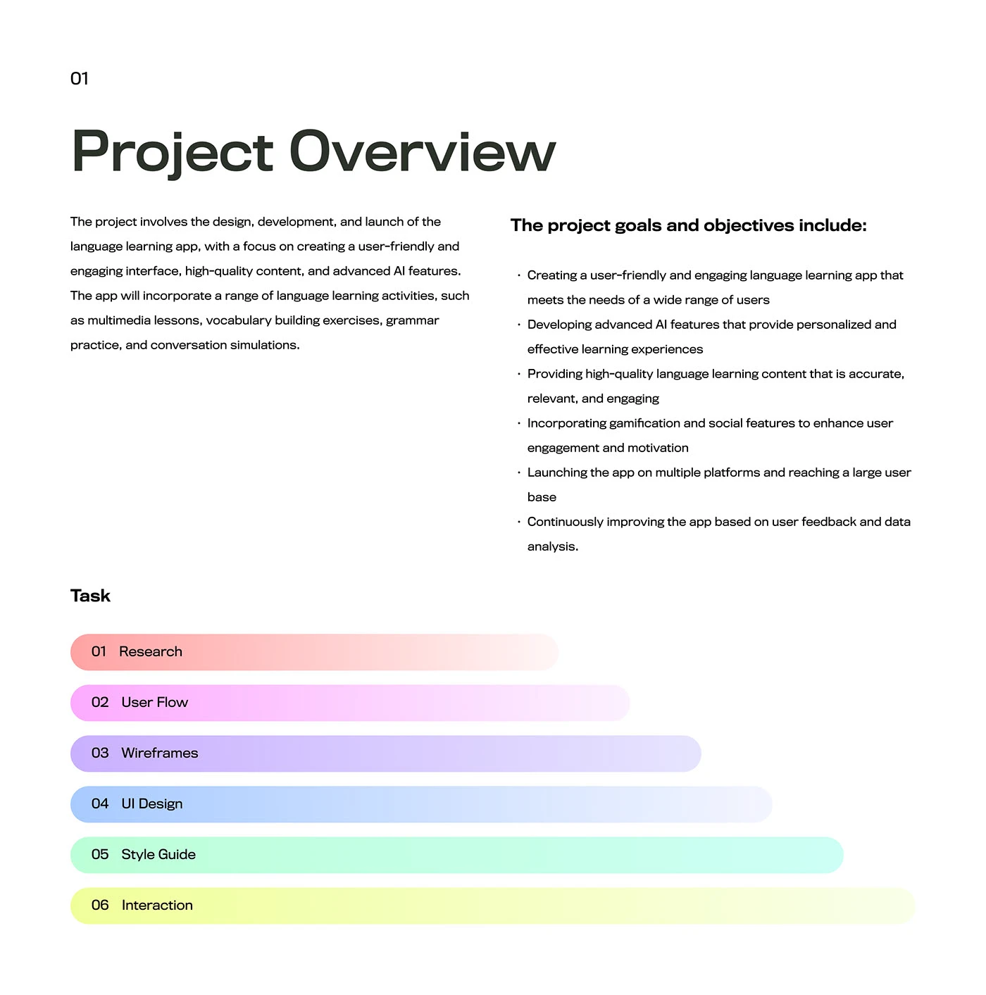 Dovashi project overview, goals and design process