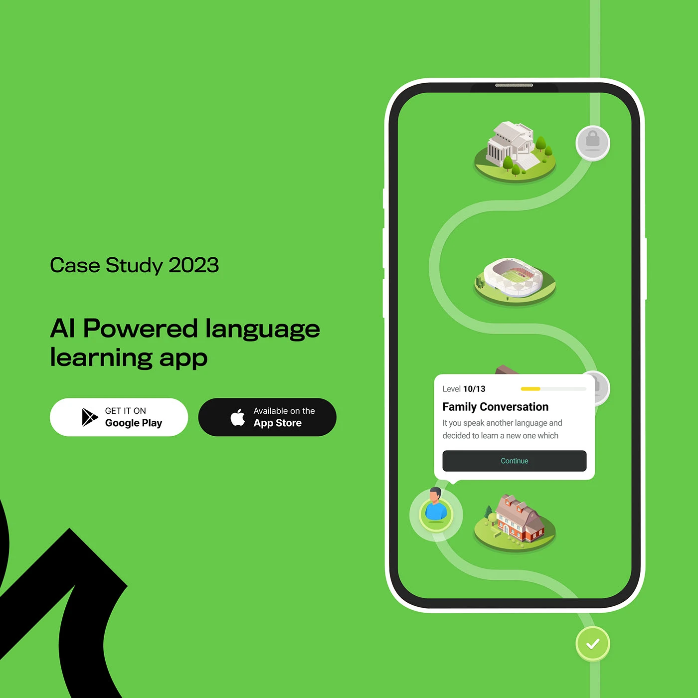 Dovashi AI-powered language-learning app case-study cover