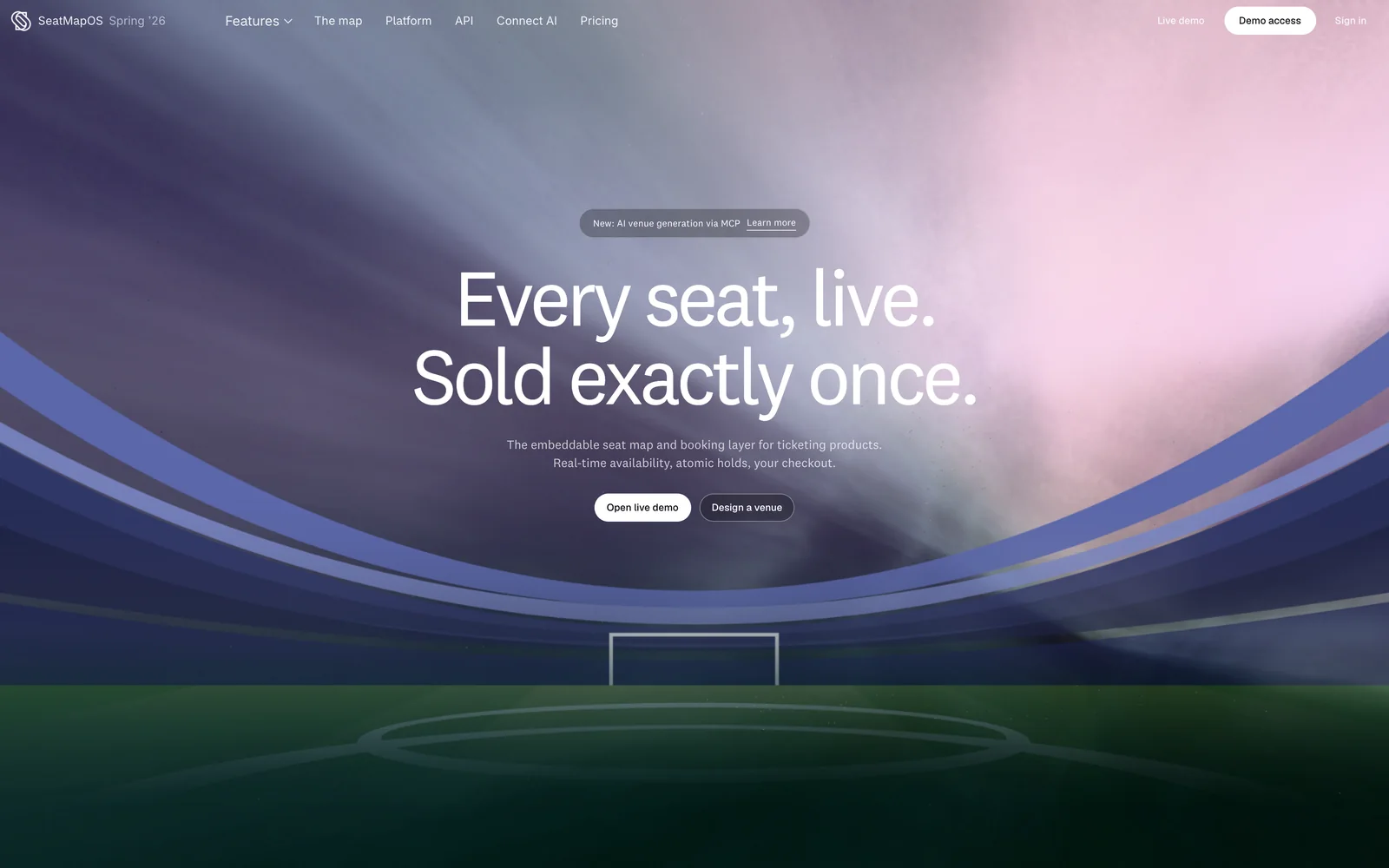 SeatMapOS — SDK · Ticketing Infrastructure